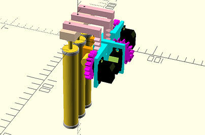 Designing 3D Printable Mechanisms in OpenSCAD